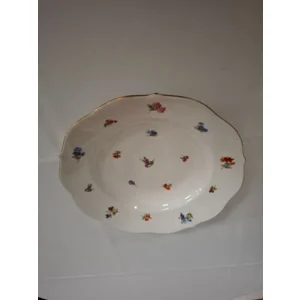 Lindner Bavaria porzellan 	40 Streublümchen	Diep bord	23 cm	Handarbeid