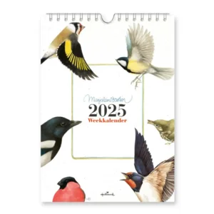 Week kalender - 2025 - Marjolein Bastin - Vogels