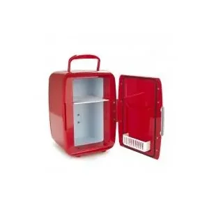 Mini Draagbare Koelkast Frigo Rood 28 x 20 x 23 cm Balvi