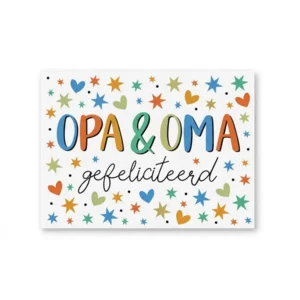 Kaart - Artige - Eyecandy - Opa en Oma - EC07-F