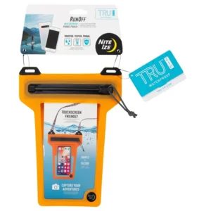 Nite Ize RunOff Waterdichte Telefoon zakje oranje met TRU Zip rits ROPPL-19-R3