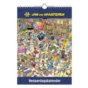 Verjaardagskalender - Jan van Haasteren - A4 - 21x30cm