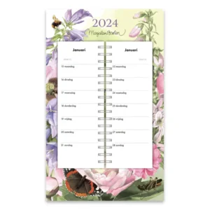 Week omlegkalender - 2024 - Op schild - Marjolein Bastin - 21x34cm