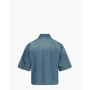 Ibana Treabhar Denim Damesblouse