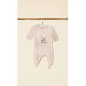 Happy People Baby Pyjama / kruippak: Meisjes ( met voetjes ) ( HAP.23 )