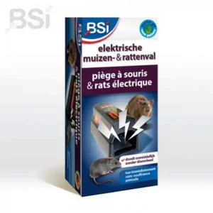 BSI ongedierte elektrische muizen- en rattenval + adapter