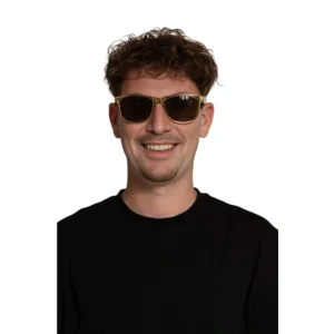 Bril - Goud - Donker glas