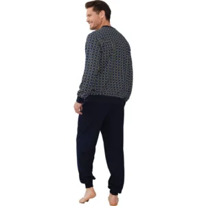 Pastunette / Robson Heren Pyjama: multi color, Lange broek ( PAS.72 )