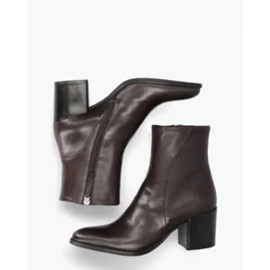 Rossano Bisconti 595-08 Donkerbruin Dames Enkelboots