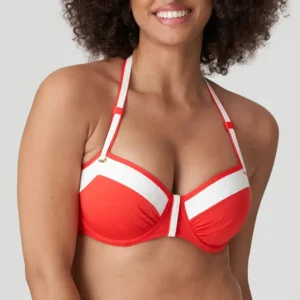 Prima Donna Swim Istres voorgevormde bikini in rood
