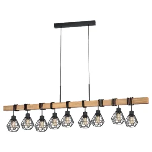 Hanglamp Townshend-5 hout