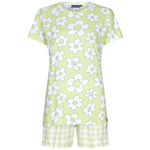 Rebelle by pastunette pyjama dames: Korte mouw / short, gebloemd ( PAS.19 )