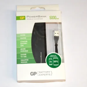 GP Powerbank 5000 mAh zwart