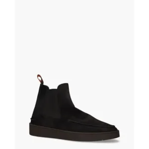 Greve Wave Zwart Heren Chelseaboots