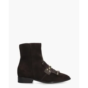 Gioia Donkerbruin Enkelboots