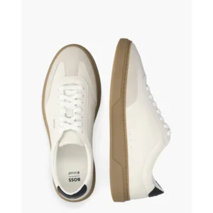 Boss Kieran Tenn Wit Herensneakers