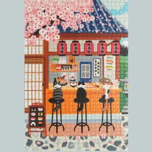 Balvi Puzzel Kat Poes Sushi 1000 Stuks Karton