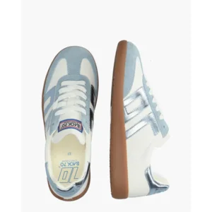 Back 70 Cloud Wit/Blauw Damessneakers