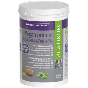 Mannavital Vegan Protein Platinum 500g