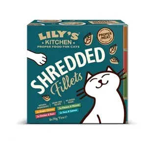 Lily's Kitchen Shredded Fillets Multipack 8 x 70 gr