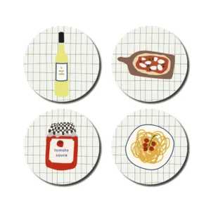 Onderzetters Italië x4 De Lange Tafel