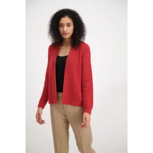 Signe Nature cardigan: Rouie kleur ( donker oranje ) ( Signe.1174 )