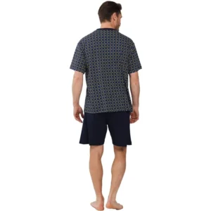 Pastunette / Robson Heren Pyjama: multi color, korte broek ( PAs.71 )