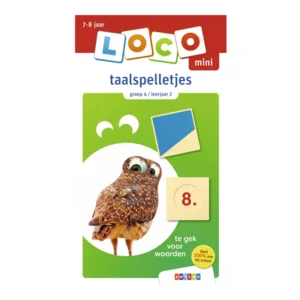 Loco Mini - Boekje - Taalspelletjes - Groep 4 / leerjaar 2 - 7/8 jaar