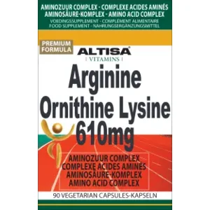 Altisa Arginine - ornithine - lysine, 610mg