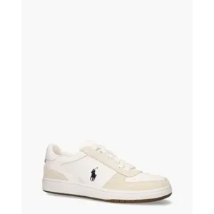 Polo Ralph Lauren Polo Court Wit/Beige Herensneakers