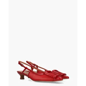 Bibi Lou Bonnie Rood Dames Slingbackpumps