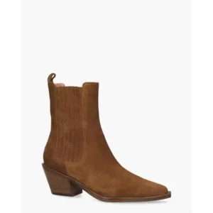 Lola Cruz Aurel Cognac Dames Enkelboots