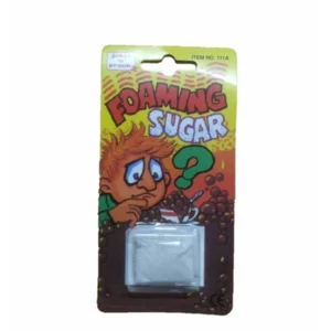 Fopartikel - Schuimend suiker