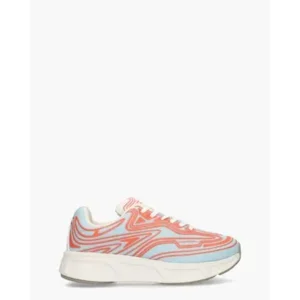 Fessura Runflex Blauw/Rood Damessneakers