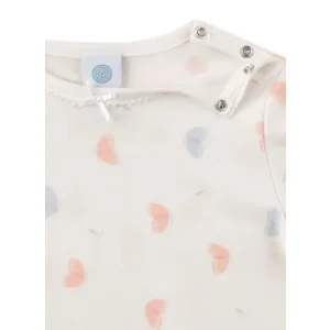 Sanetta Meisjes Pyjama: Vlinder motief, korte mouw / short ( SAN.104 )