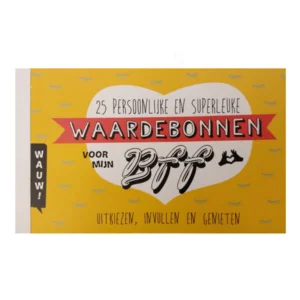 Waardebonnenboekje - Voor mijn BFF