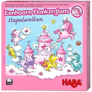 Spel - Eenhoorn Flonkerglans - Stapelwolken - 4+ - Nieuw