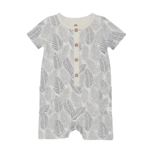Enfant Jongens Shortsleeve Playsuit Leaves Peyote