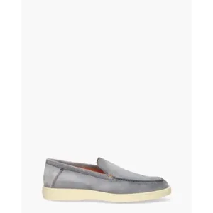 Santoni 17824 Blauw Herenloafers