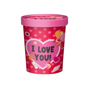 Snoepemmer - I love you - 12x14cm