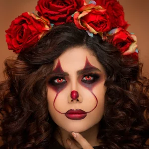 Devil Eye rode lenzen | Rode kleurlenzen zonder sterkte  | Halloween daglenzen