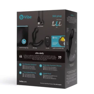 B Vibe 360 Vibrerende Prostaat Vibrator 13 cm