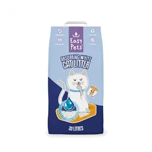 EasyPets kattenbakvulling absorbing white 20LT