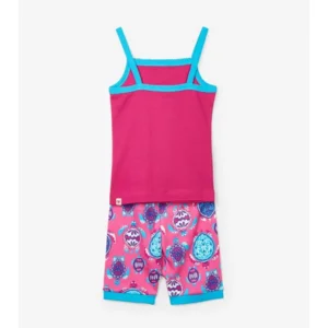 Hatley Meisjes Pyjama Pretty Sea Turtles