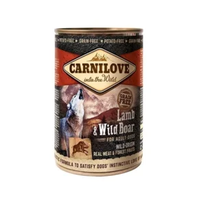 Carnilove into the wild blikvoeding pakket 6 x 400 gram