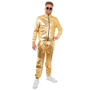 Trainingspak - Kostuum - Goud - Heren - XXL