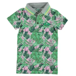 jongens polo jungleprint