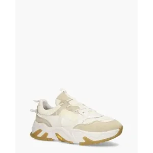 Mikakus New Boom Off-White/Beige Herensneakers