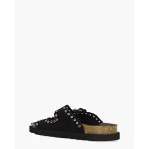 Cypres Willianne Zwart Damesslippers