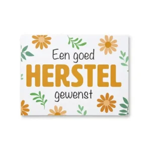 Kaart - Artige - Eyecandy - Een goed herstel gewenst - EC46-E